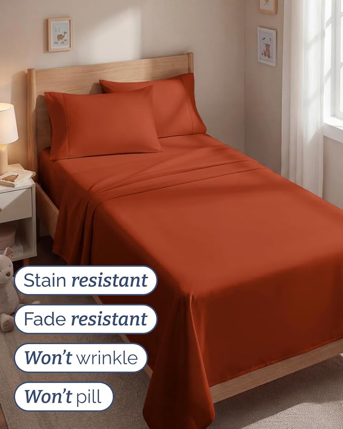 Twin 4 Piece Sheet Set - Image 5