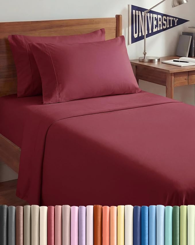 Twin XL 4 Piece Sheet Set by CGKUnlimited