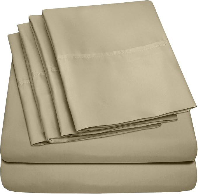 Cal King Size Bed Sheets by SweetHomeCollection