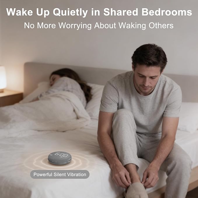 SolaceRise Super Loud Alarm Clock - Image 3