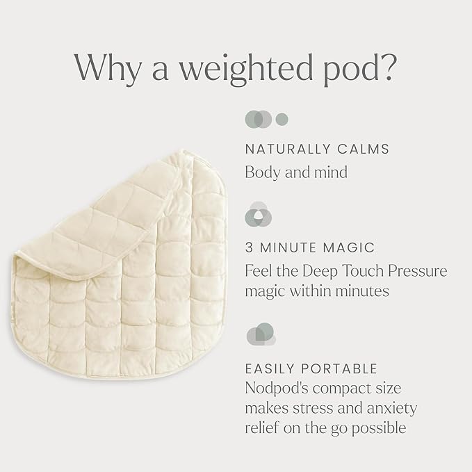 nodpod Body 6.5lb Patented Compact Weighted Blanket I Perfect - Image 4