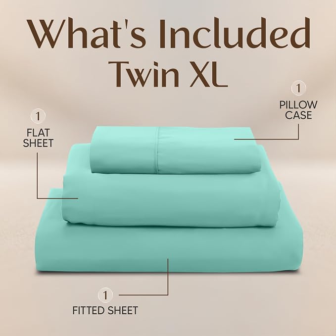 Utopia Bedding Twin XL Sheet Set – 3 Piece Bed Sheets - Image 3