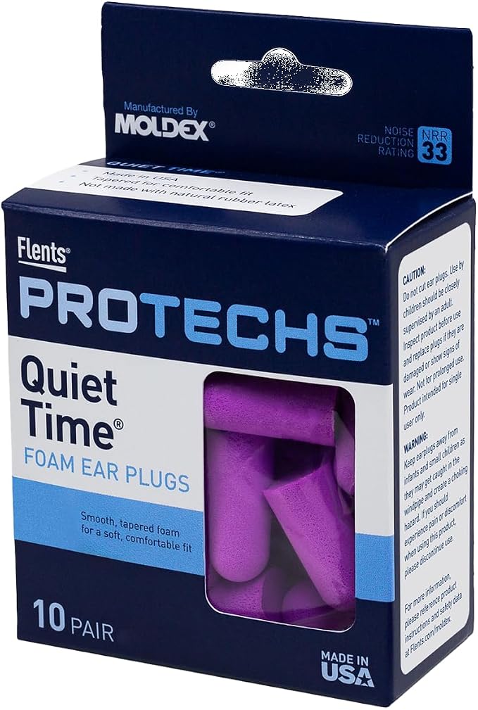 Flents Protechs Foam Ear Plugs, 10 Pair by Flents