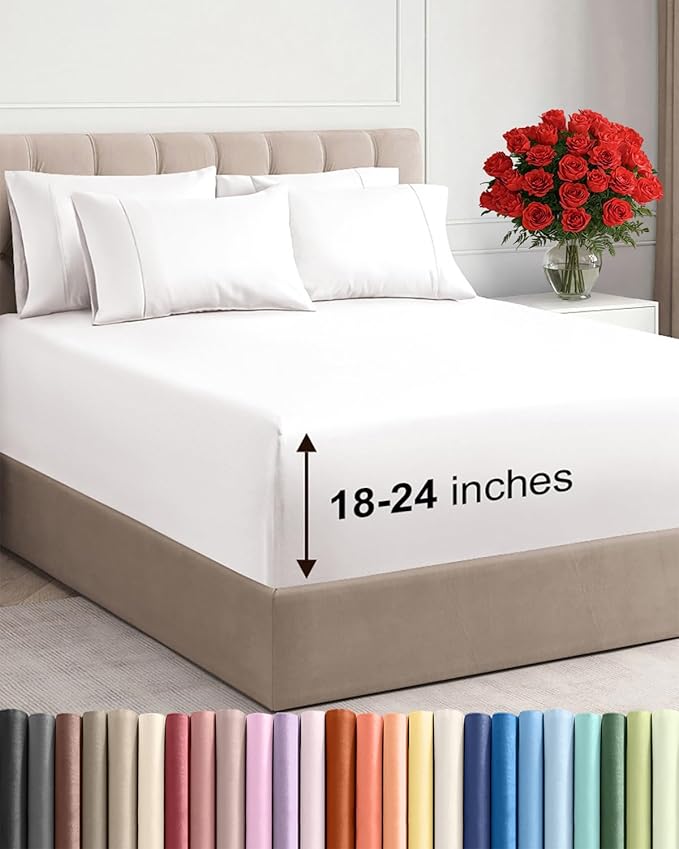 Extra Deep Cal King Sheet Set by CGKUnlimited