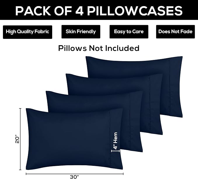 Utopia Bedding Queen Pillow Cases - Image 3