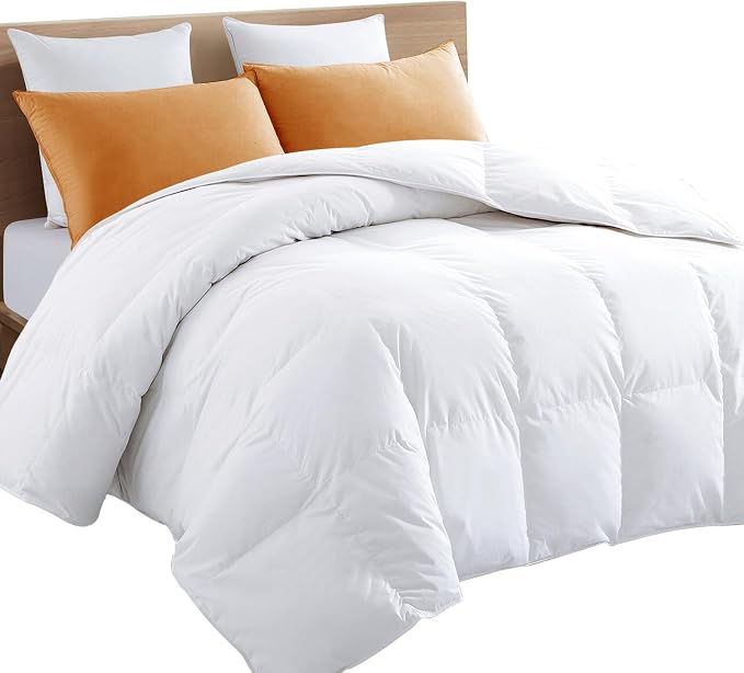 TEXARTIST Premium 2100 Series Queen Comforter All Season Breathable White - Image 8