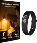 Vibrating Alarm Clock Watch for Heavy Sleepers, Silent Wake Up Bracelet & Smart by Unknown