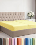 Split King Fitted Bed Sheet by CGKUnlimited