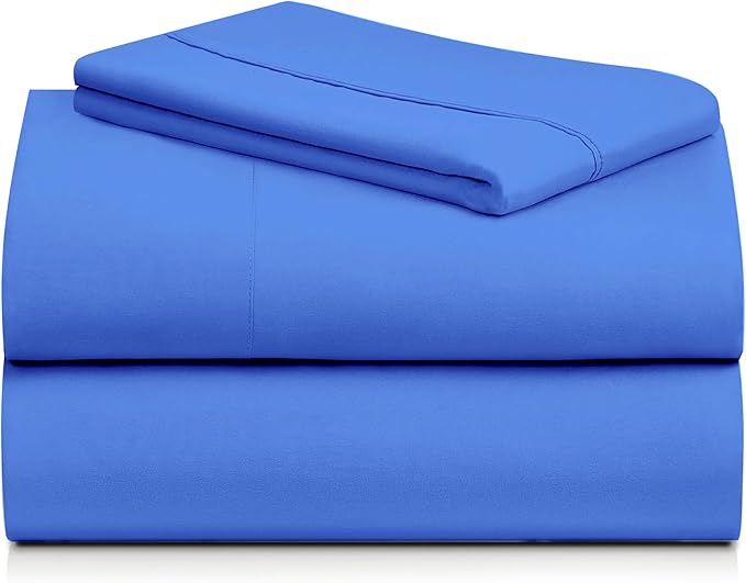LuxClub 3 PC Twin Sheet Set, Deep Pockets Wrinkle Free Cooling Bed Sheets Hotel - Image 8