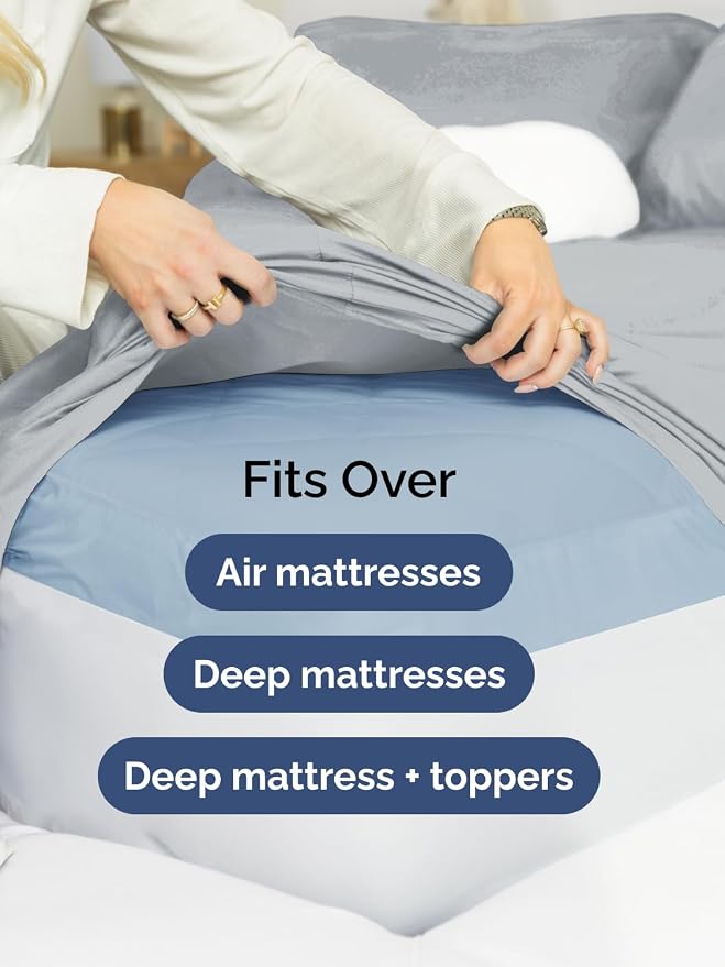Extra Deep Cal King Fitted Sheet - Image 6