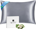 Ravmix Silk Pillow Cases with Zipper, 21momme Mulberry Silk Pillowcase by Ravmix