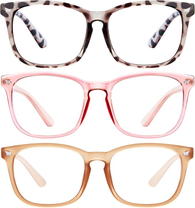 hunsquer Blue Light Glasses for Woman/Men Computer Blue Light Glasses by hunsquer