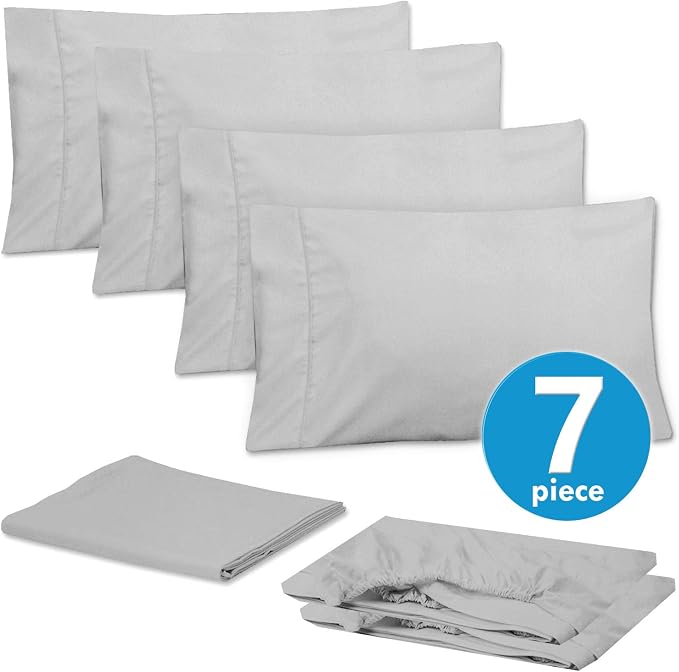 Sweet Home Collection 6 Piece 1500 Supreme Collection Brushed Microfiber Deep - Image 3