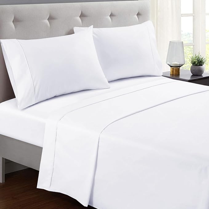 GOLD TEXTILES Queen Flat Sheet 12 Pack – Brushed Microfiber Top Sheets - Image 2