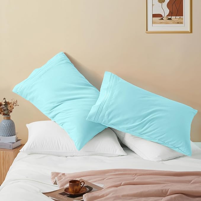 Vonty 2 Pack King Pillow Cases - Image 4