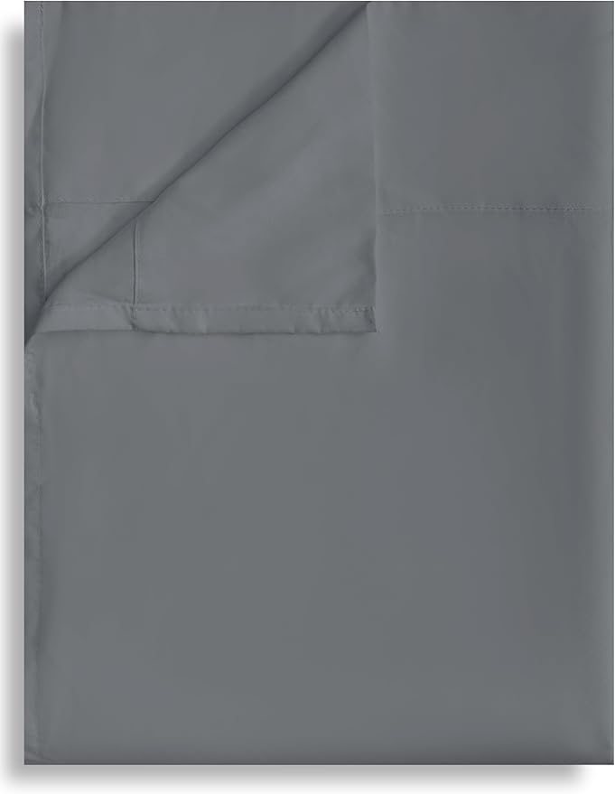King Flat Sheet Only, 1 Pack Top Bed Sheets, Soft Breathable Brushed Microfiber by Culve