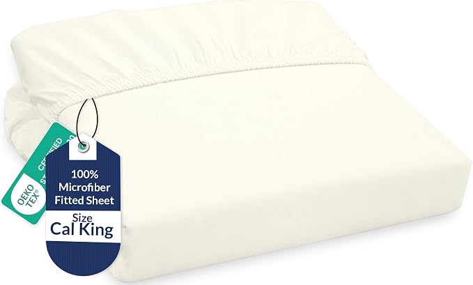 Royale Linens Fitted Sheet California King by ROYALELINENS