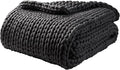 YnM Weighted Blanket, Handmade Chunky Yarn Knitted Design, Soft and Cozy by YNM