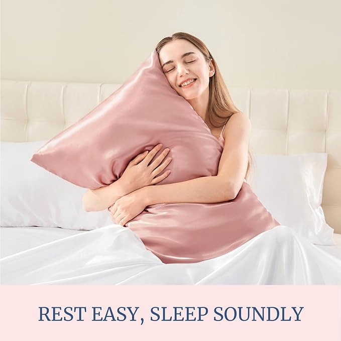 BEDELITE Satin Pillowcase for Hair and Skin, Super Soft and Cooling Similar to - Image 5
