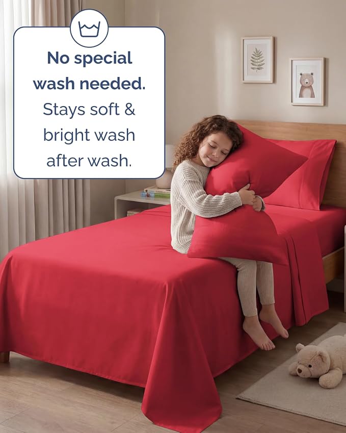 Twin 4 Piece Sheet Set - Image 6