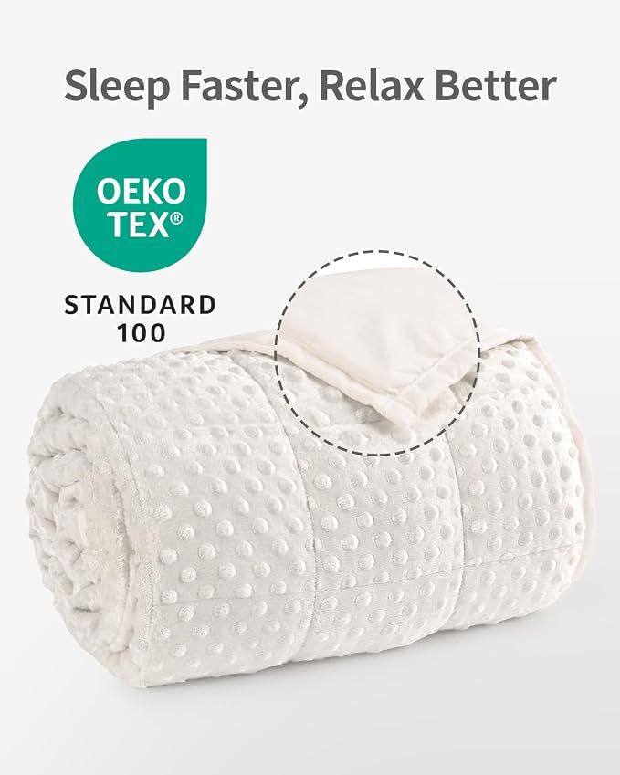 Mr. Sandman Weighted Blanket for Adults, Heavy Blanket for Woman, Man - Image 3