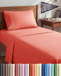 Twin XL Size 3 Piece Sheet Set by CGKUnlimited