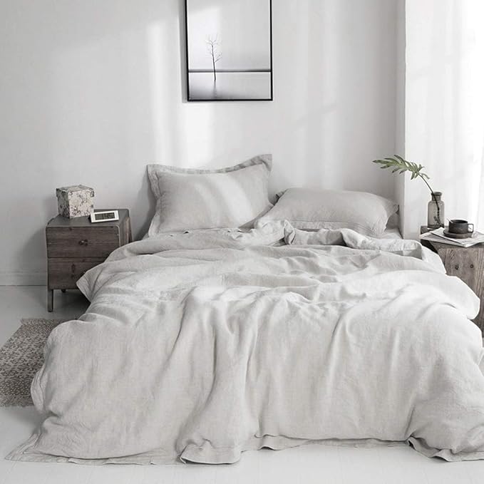 Simple&Opulence 100% Linen Duvet Cover Set by SimpleOpulence