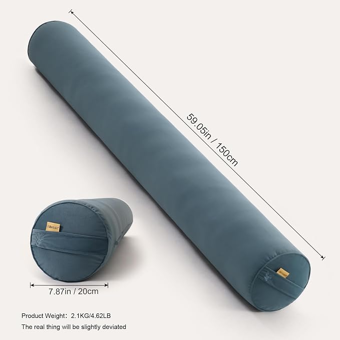 Body Pillow for Adults, Long Round Pillow, Big Cylindrical Pillow, Large Full - Image 2