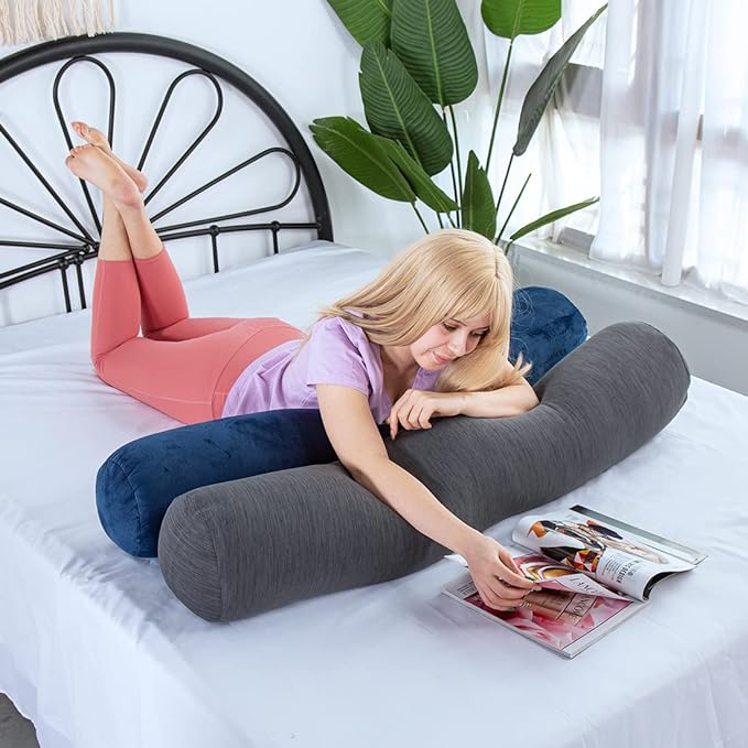 1 MIDDLE ONE Body Pillow for Adults, Bolster Pillow - Image 6