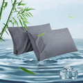 Queen Pillowcases, Cooling Viscose from Bamboo Pillow Covers by ParkdenyMattressProtector