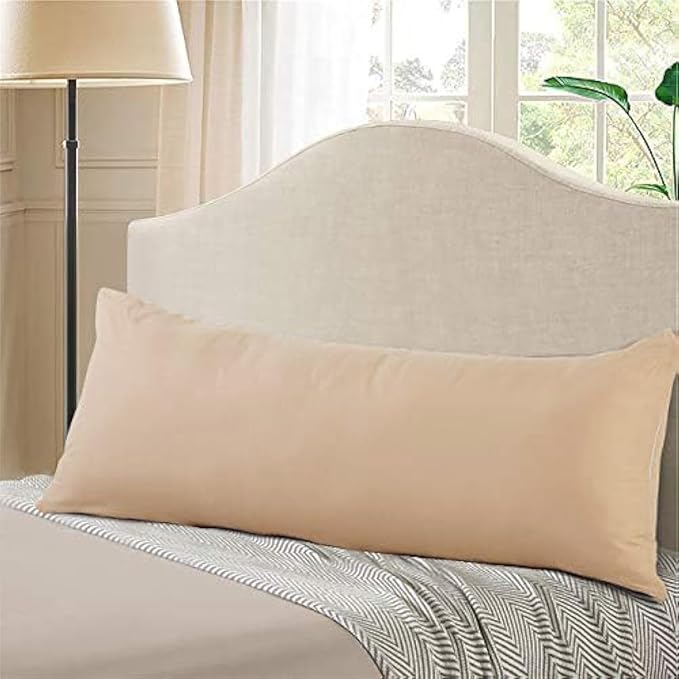 EVOLIVE Body Pillow Cover 21"x54", Ultra Soft Microfiber Pillowcase by EVOLIVE