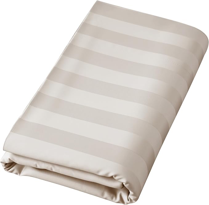 Cotton Flat Sheets Only, 600 TC 100% Cotton Flat Sheet Top Sheet Only, King by ShunjieHome