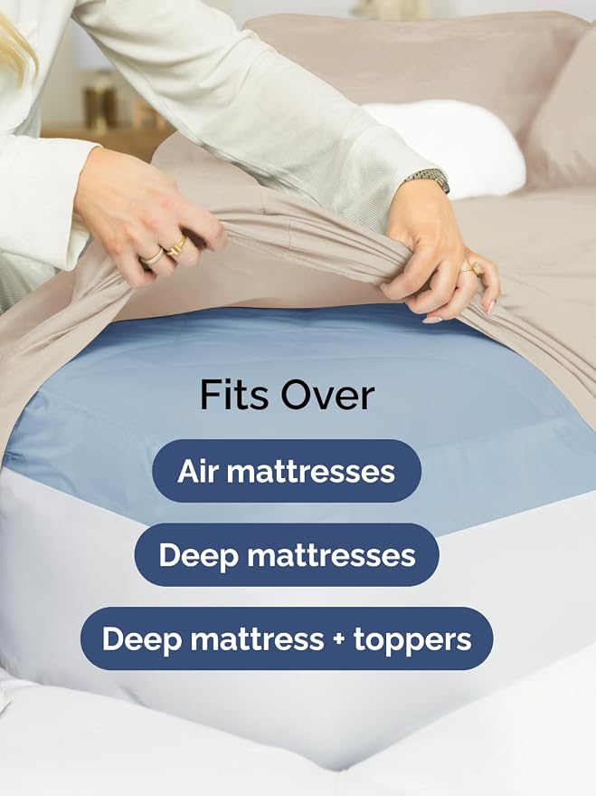 Extra Deep Queen Fitted Sheet - Image 6