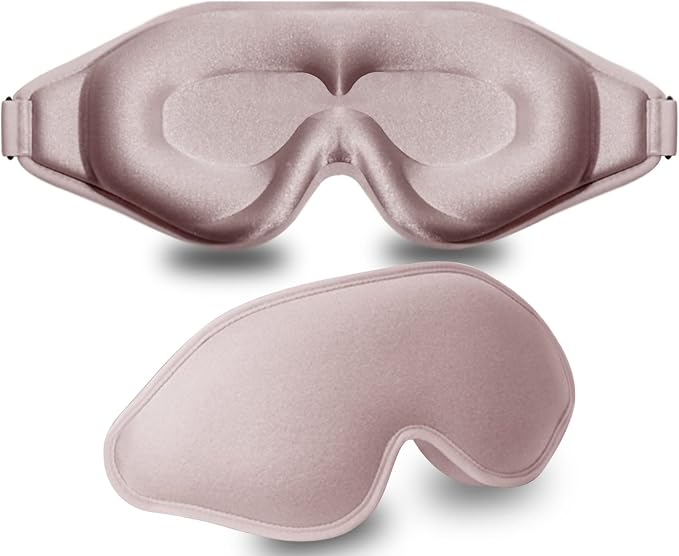 Sleep Mask, 3D Deep Contoured Eye Covers by FengXinZi