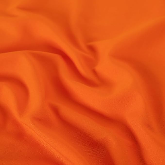 Full Flat Sheet Only， 80x96Inch Orange - Image 6