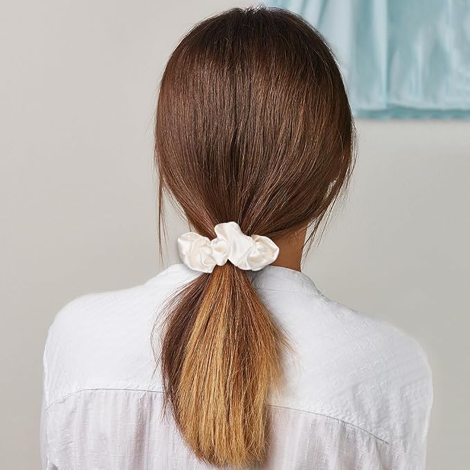AUAUY 2 Pack Satin Silk Pillowcase, 15.75x31.50inches Silk Pillowcases - Image 7