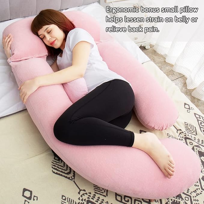 AS AWESLING 60in Full Body Pillow | Nursing, Maternity and Pregnancy Pillow | - Image 3