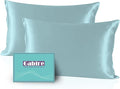 Gabire Mulberry Silk Pillow Cases Set of 2, Both Sides Real Silk Pillow Cover by MulberrySilkPillowcases