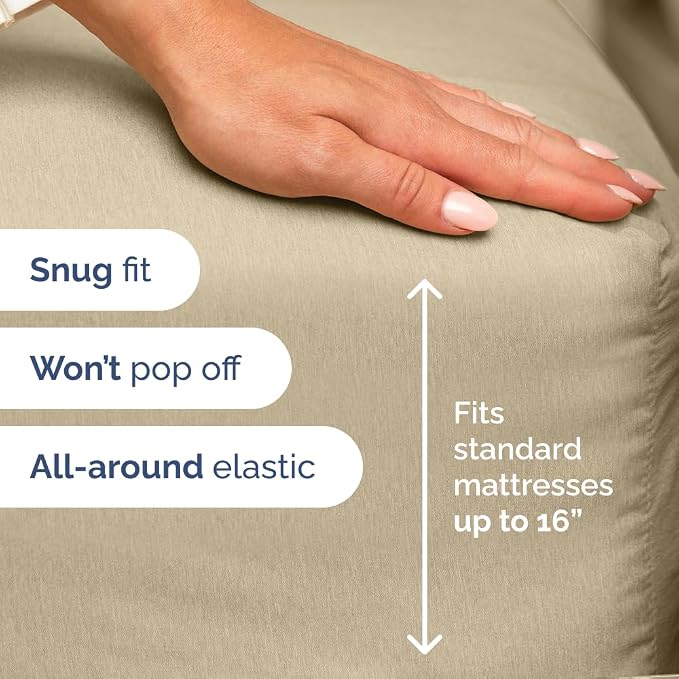 Cal King Fitted Bed Sheet - Image 3