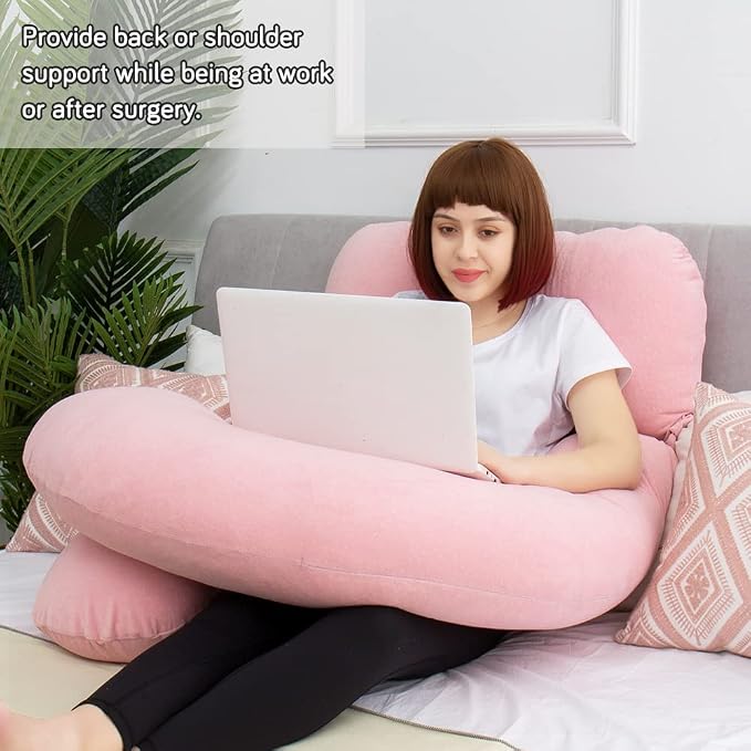 AS AWESLING 60in Full Body Pillow | Nursing, Maternity and Pregnancy Pillow | - Image 7