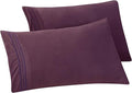Elegant Comfort Solid Pillowcases 1500 Premium Hotel Quality Microfiber by ELEGANTCOMFORT