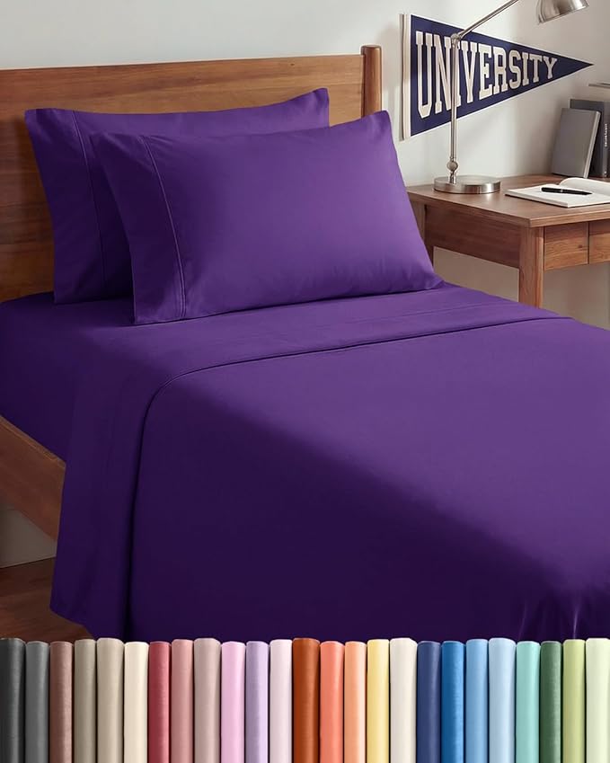 Twin XL 4 Piece Sheet Set by CGKUnlimited