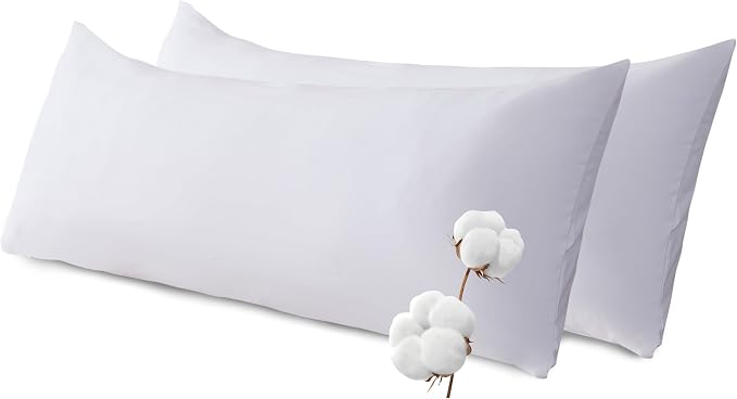 SHOUREN Cotton Memory Foam Body Pillow Insert- Cooling Breathable Full Body by SHOUREN