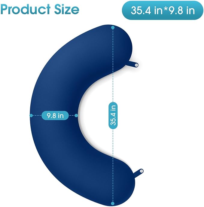 TranquilRelax C Shaped Body Pillow - Image 2