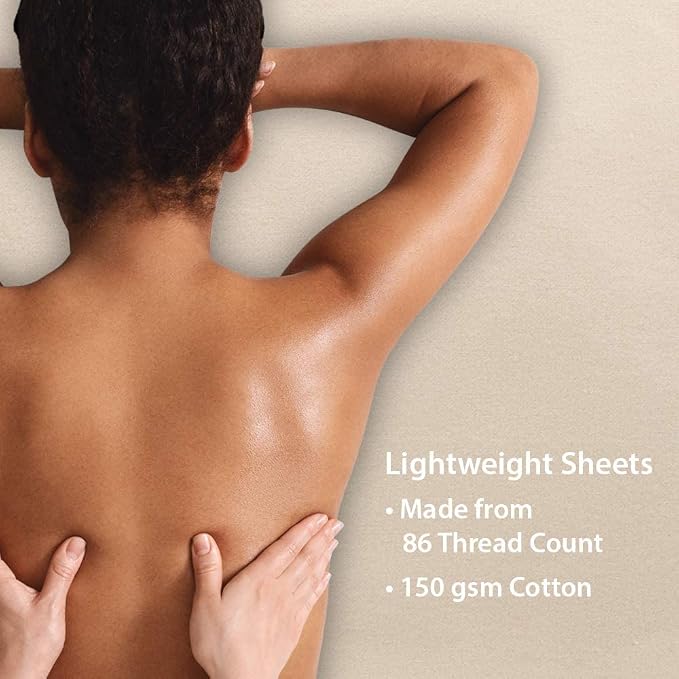 ForPro Premium Flannel 3-Piece Massage Sheet Set - Image 6