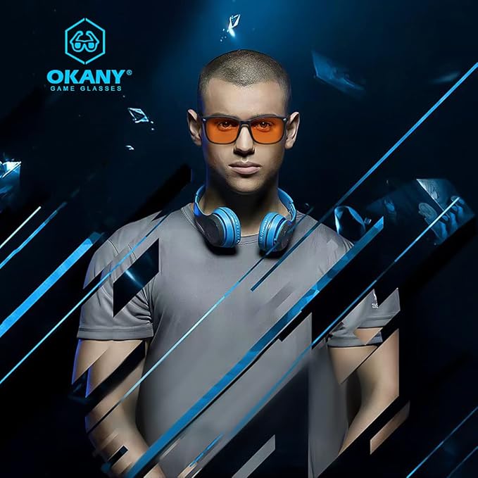Okany Blue Light Blocking Glasses Gaming Computer Glasses Powerful Professional - Image 6