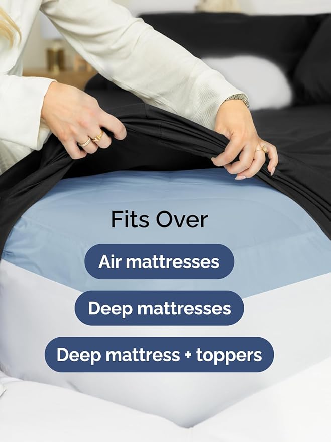 Extra Deep Twin Sheet Set - Image 7