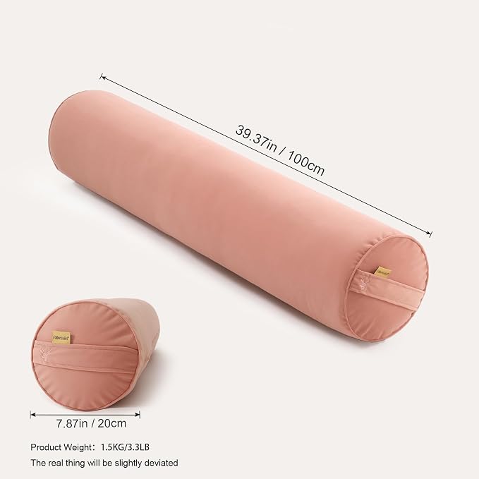 Body Pillow for Adults, Long Round Pillow, Big Cylindrical Pillow, Large Full - Image 2