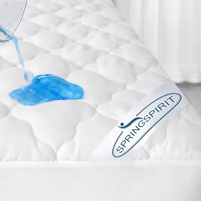 2 Pack Queen Mattres Protector Pad Waterproof Quilted, Soft & Cooling Queen - Image 7