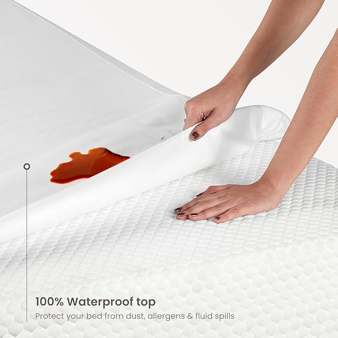 Bioweaves Organic Waterproof Mattress Protector – GOTS Certified Organic Cotton - Image 4
